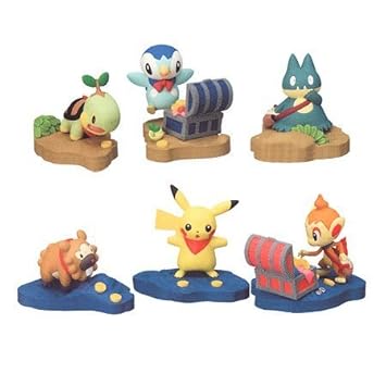 Pokemon Mystery Dungeon Diorama 6 Figure 1 5 Collection 2 Set