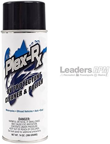 New Hardline Products Plex-R UV Protectant Cleaner and Polish, 14-2182, PLEX-RX