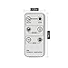 LEDMO(1 Pack) Mini Remote Control Dimmer for Single Color LED Strip/LED Ribbon/LED Tape, DC 12V 6A, 72W, IR 6 Key Remote Controller, Wireless Remote Control