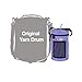 ArtBin 6990AG Super Satchel Double Deep, Portable Art & Craft Organizer with Handle, [1] Plastic Storage Case, Translucent Coral