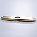 KES Stainless Steel 9.6-Inch Bathroom Kitchen Sink Faucet Hole Cover Deck Plate Escutcheon, Titanium Gold, PEP1-4