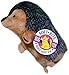Petmate 291480 Booda Hedgehog Soft Bite Toy for Pets, Large, Brown