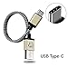 Type C Cable, Cambond 1ft Short Braided Reversible 2.0 USB Cable for OnePlus 3T, LG G5, Nexus 6P, 5X, OnePlus Two, New Macbook 12 inch, Lumia 950 / 950XL, Pixel C, More (Gold)
