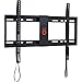 ECHOGEAR Low Profile Fixed TV Wall Mount for TVs Up to 80" - Holds Your TV Only 1.25" from The Wall - Pull String Locking System for Easy Cable Access - Big Hardware Assortment for Simple Install primary