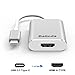 Belinda USB C to HDMI Adapter, USB 3.1 Type C (USB-C) to HDMI Adapter with Aluminium Case for 2017 MacBook Pro/Samsung Galaxy S8