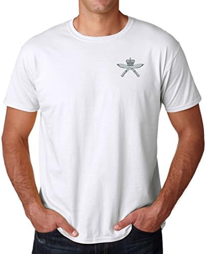 Military Online Royal Gurkha Rifles Embroidered Logo - Official British Army Ringspun T Shirt