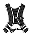 GYMENIST 43235-199329 Weight Vest with Adjustable StrapsWeighted Vest One Size Fits All (25 LB), 25-LB, Black