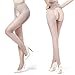 Crotchless Warm Pantyhose For Women, Control Top Opaque Tights, Open Crotch Tights For 120D