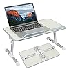 autumndeer Laptop Stand Computer Desk, Adjustable Laptop Table, Bed Tray, Lap Desks Bed Table for Eating, Bed Desk…