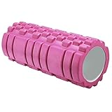 IFLYING Foam Roller EVA High Density Foam Trigger Point For Physical Therapy and Exercise - Ideal for Myofascial Release and Full Body Stiffness Relief (Pink)
