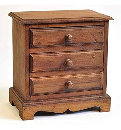 Shilpi Handicrafts Made in Sheesham Wood Console Bed Table Side Storage Cabinet for Living Room Small Size