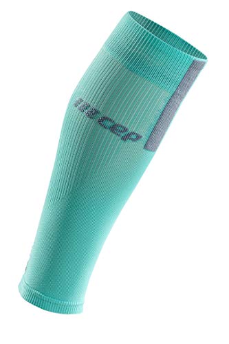 CEP Men's Compression Run Sleeves Calf Sleeves 3.0, Ice/Grey III - Thumbnail 4