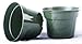 Seed Kingdom 30 New 4 Inch Plastic Nursery Pots - Azalea Style ~ Pots are 4 Inch Round at The Top and 2.8 Inch Deep. Color: Green