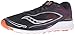 Saucony Men's Kinvara 7 Running Shoe, Black/Purple/Orange, 11 M US