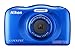Nikon COOLPIX S33 Waterproof Digital Camera (Blue) (Discontinued by Manufacturer)