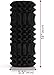 Foam Roller for Best Muscle Massage & Deep Tissue Trigger - Roll & Stretch Tool - 1 Year Warranty (Black)