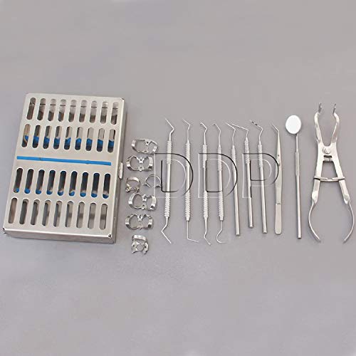 DDP ENDODONTIC Complete KIT With ENDODONTIC Clamps & ENDO Forceps Tray