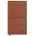 2020 Planner/Pocket Calendar: 14 Months (Nov 2019 - Dec 2020) Weekly, Monthly Calendars, Leather Material, Elastic Closure, Decorative Stitching, Page Finder Ribbons and Notes Pages (Brown/Black)