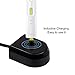 Xpavor Electric Toothbrush Charger Compatible with Phillips Sonicare 2 Series Electric Handles, Fits HealthyWhite FlexCare 3 Series Gum Health EasyClean Sonicare Kids Travel Charger Base Black