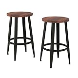 Lavish Home Set of 2 Counter-Height Bar Stools