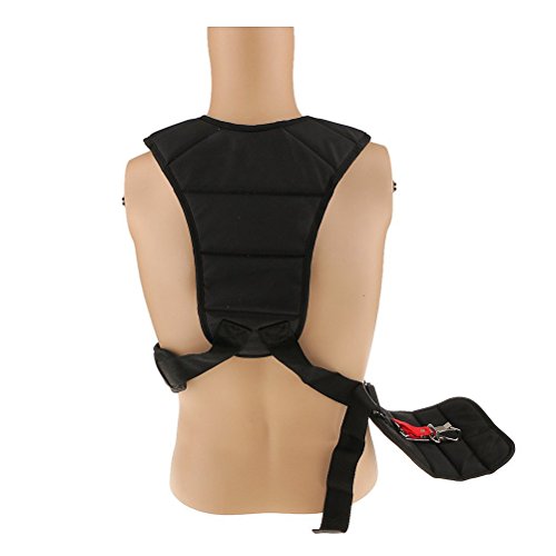 WINOMO Doppelschultergurt Tragegurt für Freischneider Motorsense Rasentrimmer – Bild 4