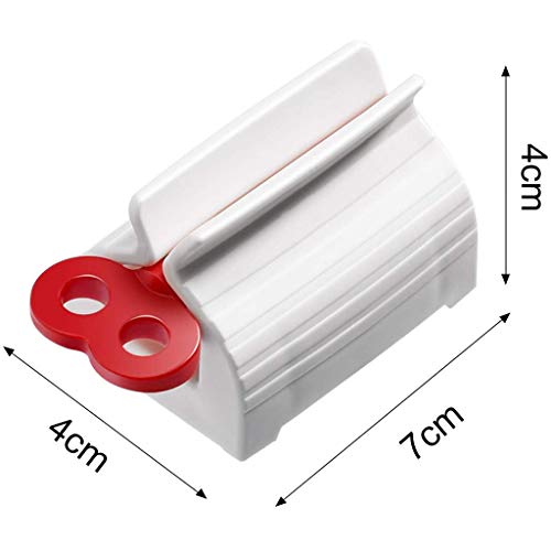 Pstars 3 Pcs Rolling Tube Toothpaste Squeezer Holder Novelty Toothpaste Dispenser Rolling Holder Bathroom Supplies - Thumbnail 4