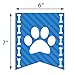 Puppy Dog Paw Print Banner - Pet Theme Birthday Party Decorations Supplies - 2 Pack