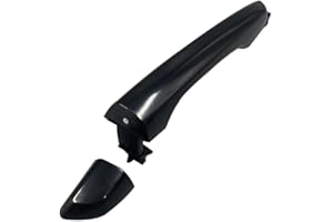 HUYILUN0104 Front Or Rear Right Passenger Exterior Door Handle Black Compatible with Hyundai Elantra 2017-2022