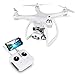 UPair Two Drone with 4K UHD Camera 3-Eye Lens, 5.8G RC WiFi Quadcopter FPV Transmission with 3-Axis Stabilization Gimbal, GPS/Optical Flow Positioning System, Flight Route Planning, One Key Return