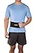 MUELLER Sports Medicine Adjustable Back & Abdominal Support, Ideal for Upper and Lower Back Pain, Relief & Support for Men and Women, Strains, Sciatica, Scoliosis, Black, One Size