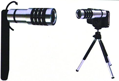 Harlyn ML018X Cell Phone Telephoto Lens - High Definition - 18x Optical Zoom - with Tripod and Universal Clip - For iPhone, iPad, Android, Tablet, Notebook PC