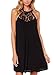 DREAGAL Womens Summer Special Occasion Lace Chiffon Wedding Dress Black X-Large