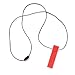 ARK Brick Stick, Chew Necklaces for Sensory Kids and Adults, Oral and Hand Fidget for Autism, ADHD, SPD, Anxiety, Medical-Grade 2-Textured Chew Necklace, Standard, Softest, Red