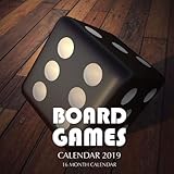 Board Games Calendar 2019: 16 Month Calendar by Paul Jenson