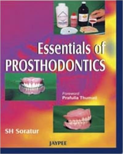 Essentials of Prosthodontics Essentials of Prosthodontics
