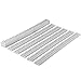 Abco Tech Bird Spikes - Set of 10 x 48.8 cm Anti-Climbing Security for Your Fence, Walls and Railings to Prevent Human Intruders, Animals or Birds - for a Safe and Secured Perimeter - No Tools Needed primary
