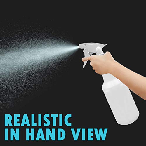 EZPRO USA 32 oz Empty Spray Bottle Plastic, Commercial Household Water