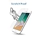 JETech Screen Protector for iPhone SE 2022/2020, iPhone 8 and iPhone 7, PET Film, HD Clear, 3-Pack
