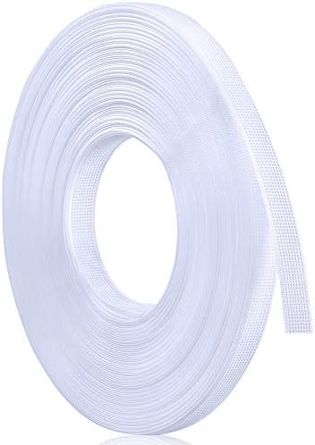 Sntieecr 1/2 Inch x 25 Yard White Polyester Boning