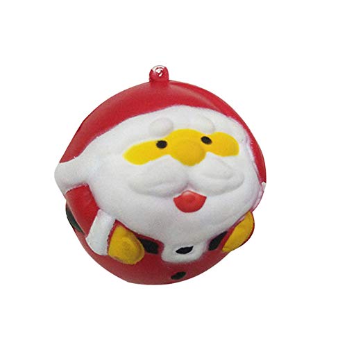 VESNIBA LLC Squishies Kawaii Christmas Balls Slow Rising Cream Scented Stress Relief Toys