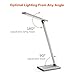 TaoTronics Eye-care Desk Lamp, Fully Touch Table Lamps with Adjustable Color Temperature and Brightness Level, Metal