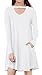 Giotto Women’s Long Sleeve Swing Casual Loose T-Shirt Dress With Pockets