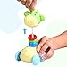 Peradix Crawling Baby Toy Push and Go Giraffe Rattle Car Toy (Random Color)