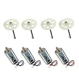 NiGHT LiONS TECH(TM) JJRC H16 Tarantula X6 drone 4CH RC Quadcopter 4 PCS motor and Gear with Shafts set spare parts