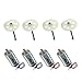 NiGHT LiONS TECH(TM) JJRC H16 Tarantula X6 drone 4CH RC Quadcopter 4 PCS motor and Gear with Shafts set spare parts