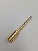 Carbide Gold , Small Barrel 3/32 Medium.