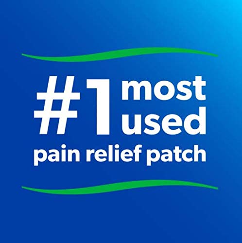 SALONPAS PAIN RELIEVING PATCH, 20 COUNT, FOR BACK, NECK, SHOULDER, KNEE PAIN AND MUSCLE SORENESS, 8 HOUR PAIN RELIEF