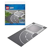 LEGO City Curve and Crossroad 60237 Building Kit , New 2019 (2 Piece)