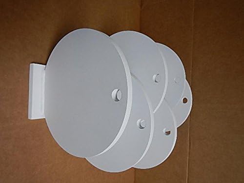 NRA Steel Knockover Plate 8โ AR500 Round Action Pistol Target