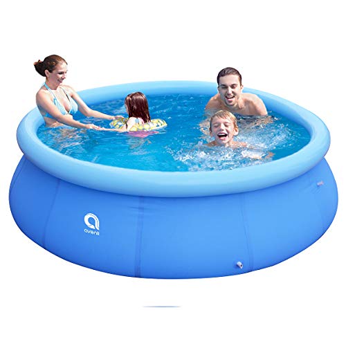 Inflatable Top Ring Swimming Pools for Adults Outdoor Easy to Set Kids